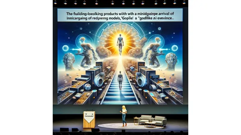 התמונה המייצגת את החזון הצופה פני עתיד ששותף לסם אלטמן, תוך התמקדות בהגעתם הקרובה של GPT-5 ו-AGI