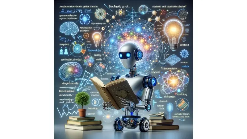 התמונה המציגה את התיאוריה החדשה שמציעה שצ'אטבוטים יכולים להבין טקסט